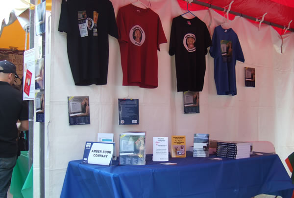 Amber Book Company exhibiting at the Miami Book Fair