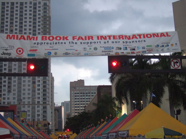 Amber Book Company exhibiting at the Miami Book Fair